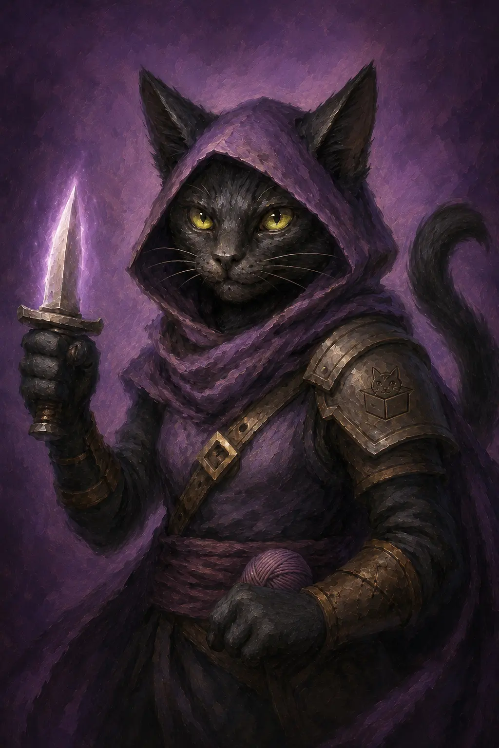 Full artwork of Hype Slinktoe, the d4 character