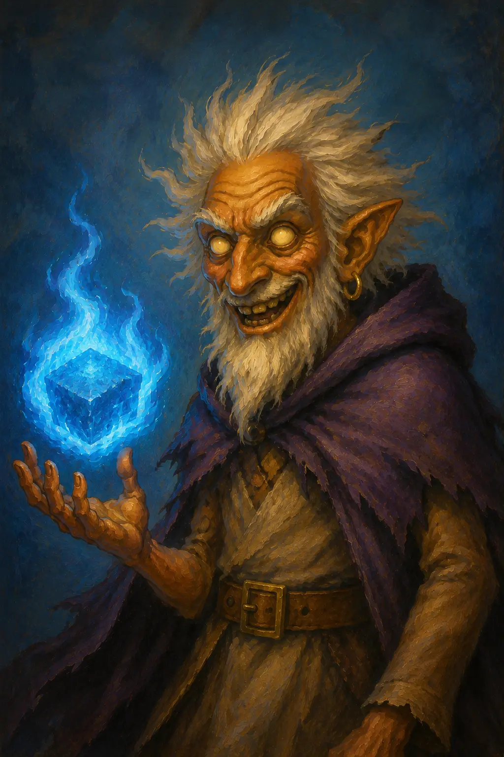 Full artwork of Dootch Moonbone, the d6 character